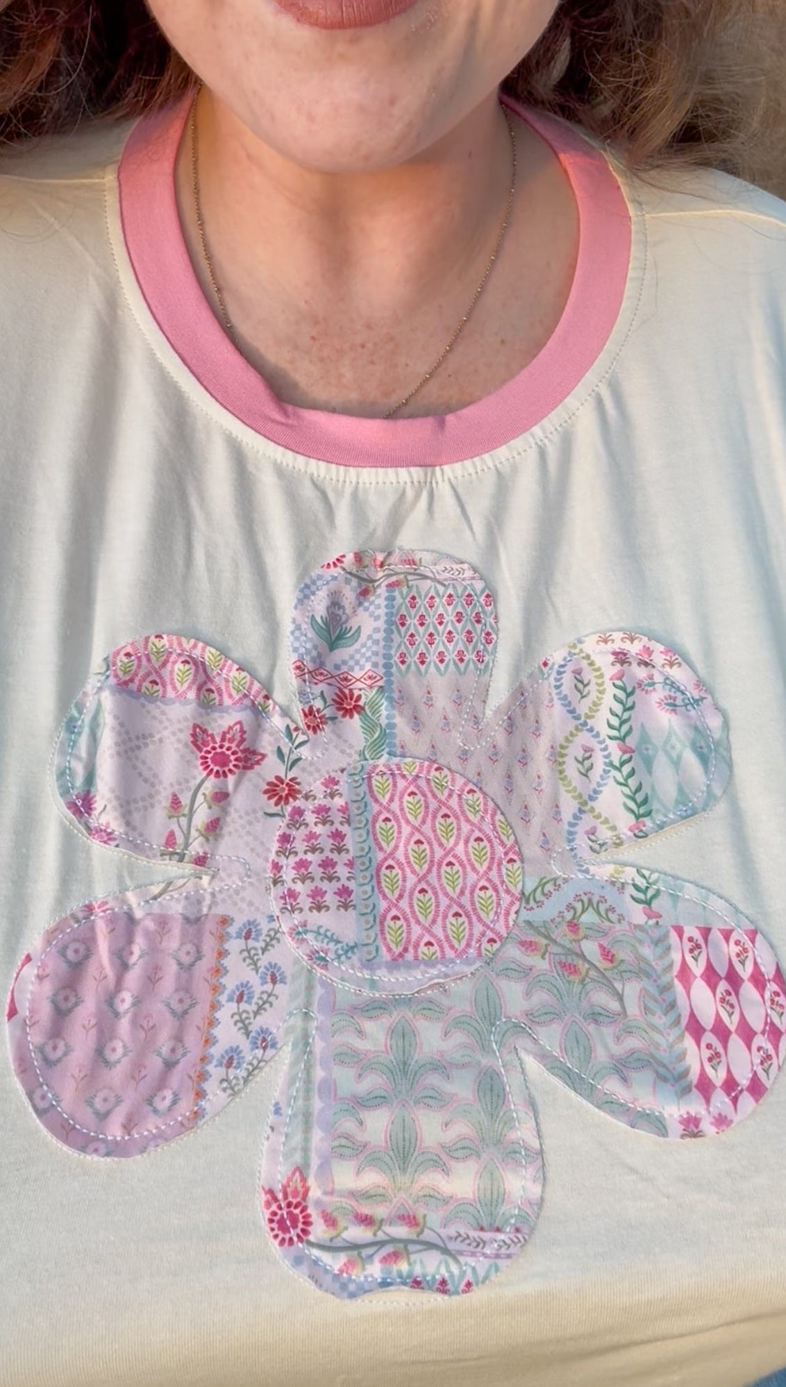 Bloom Patchwork Tee