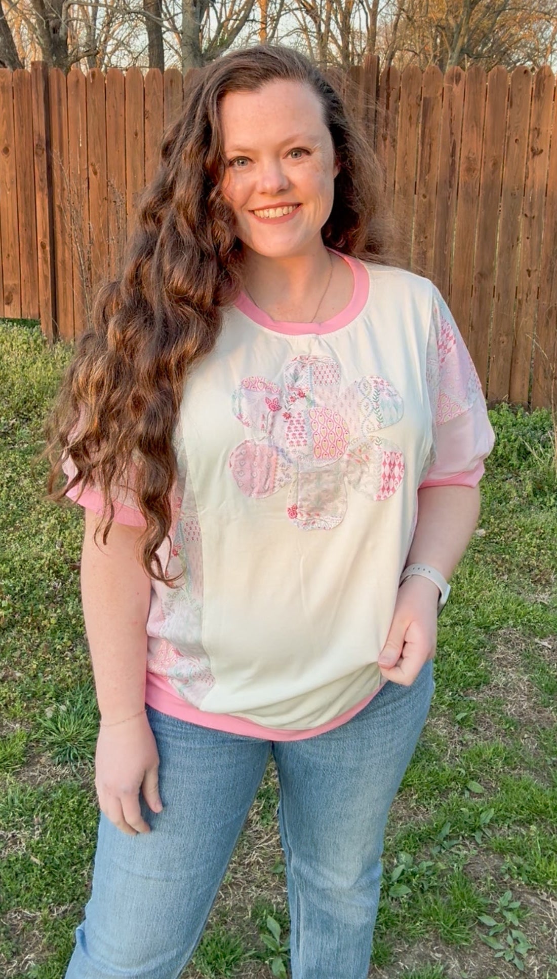 Bloom Patchwork Tee