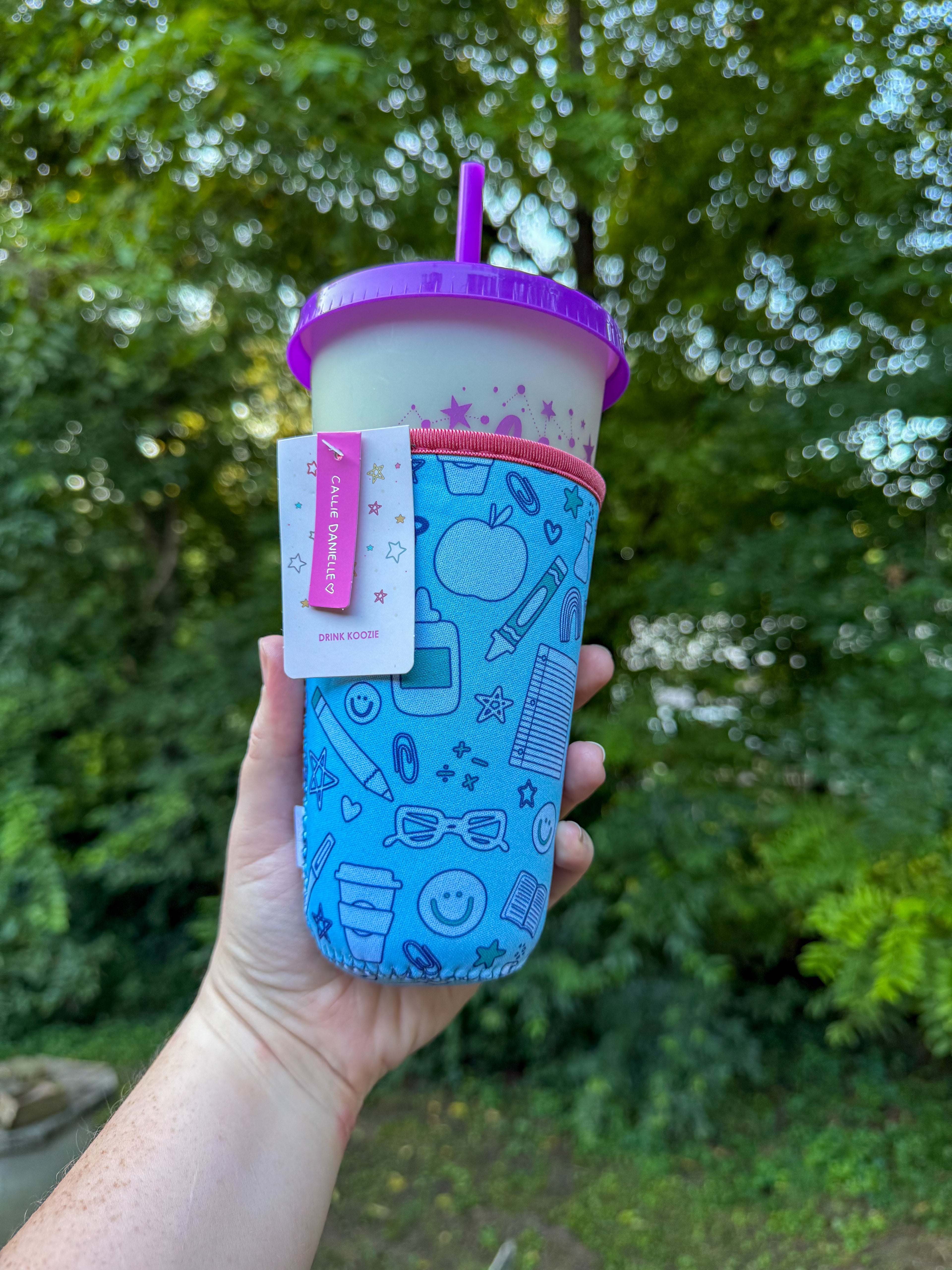 Classroom Icons Drink Sleeve