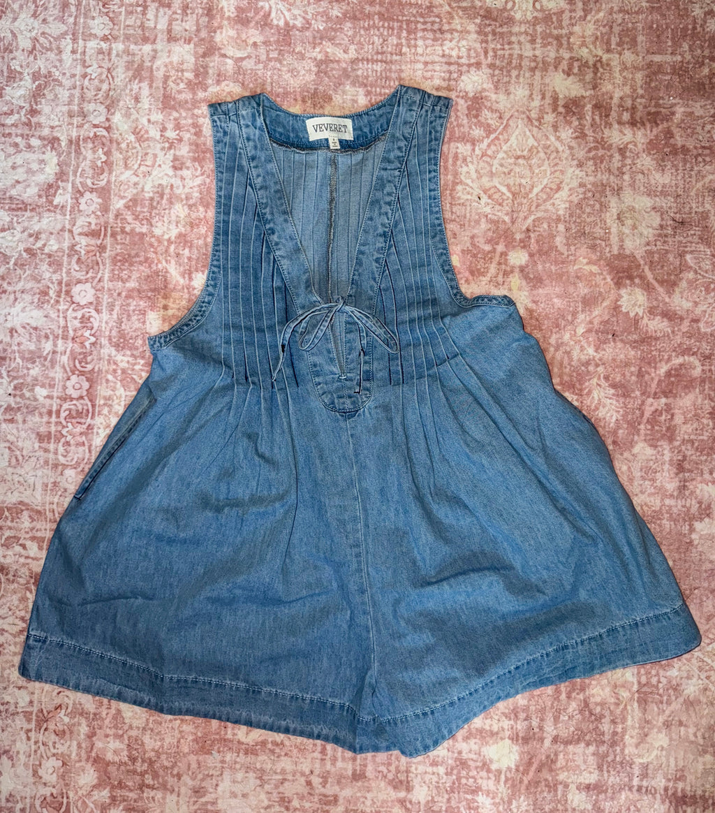 Denim Darling Romper